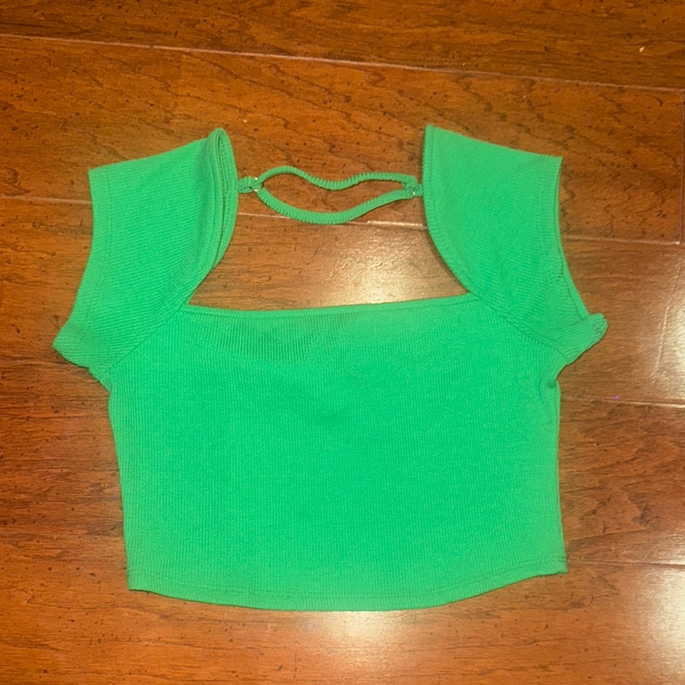 Vibrant Green Women's Blouse